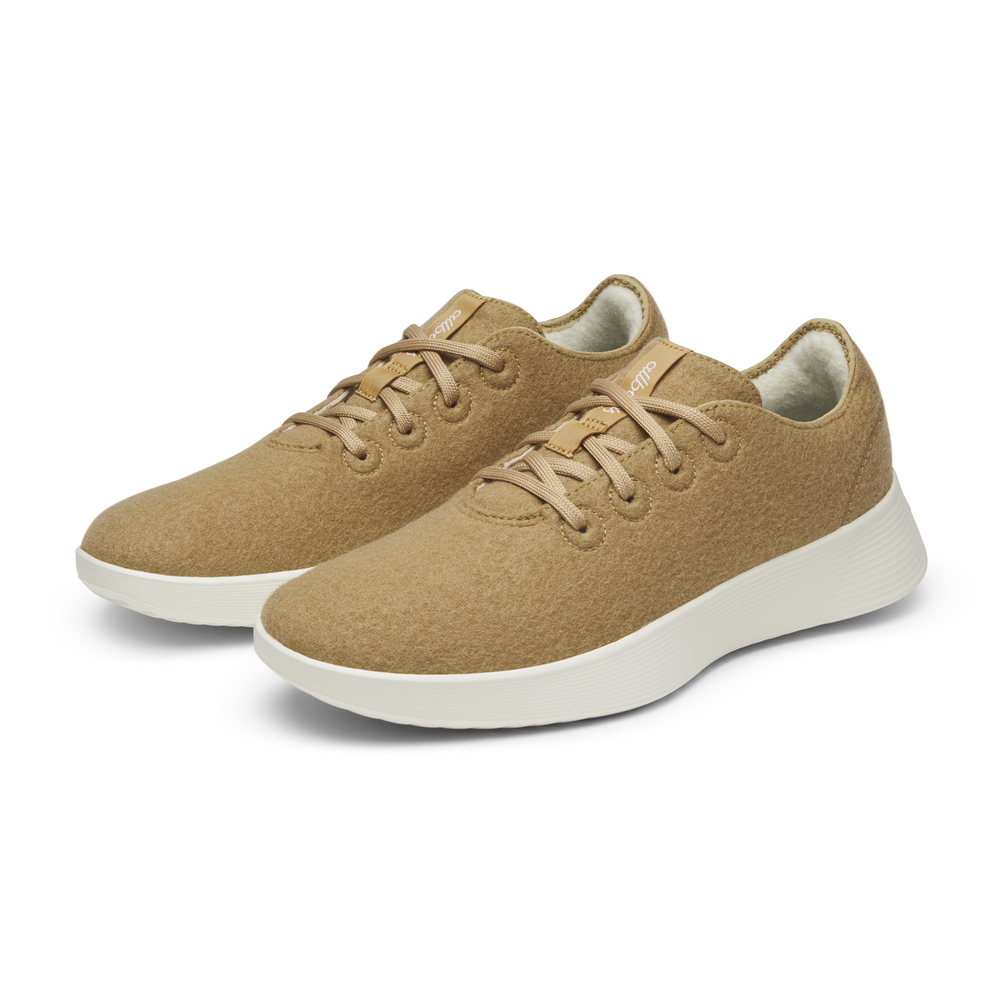 Women's Wool Runner Go - Stony Beige (Stony Cream Sole) - Image 3