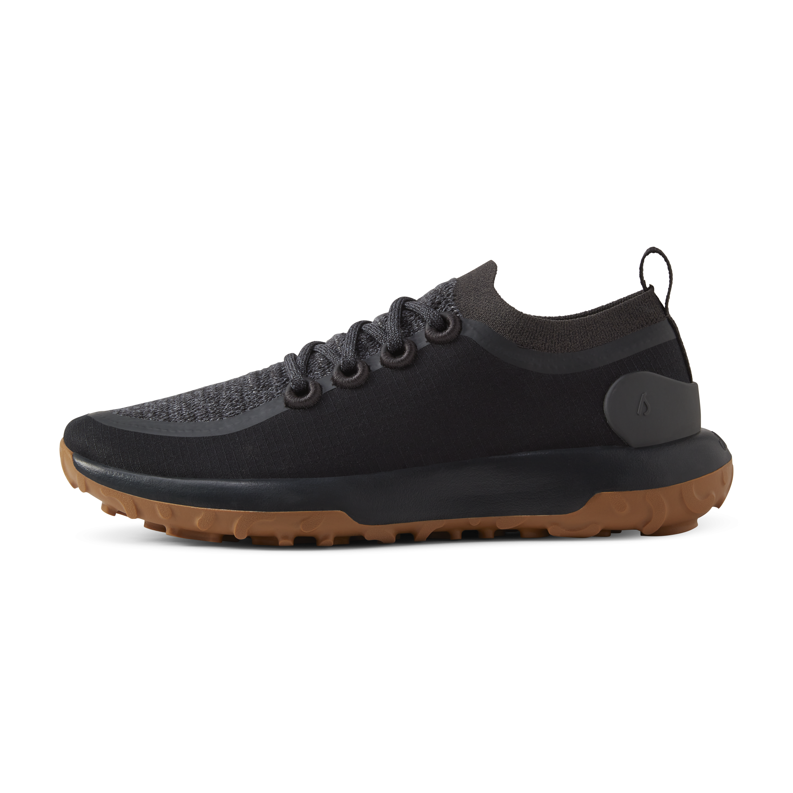 Women's Trail Runner - Natural Black (Rugged Khaki Sole)