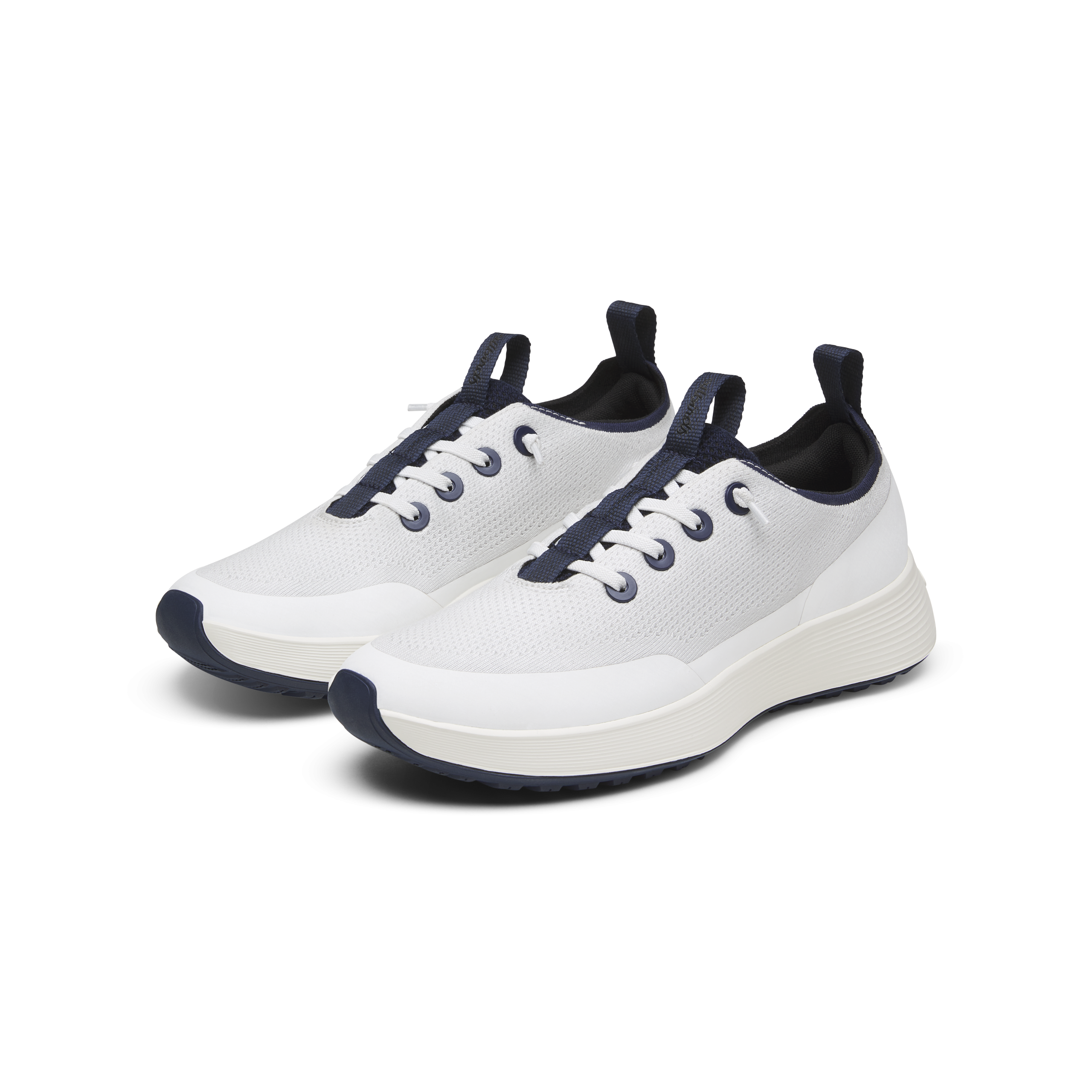 Women's Tree Runner Go - Utility - Blizzard/Deep Navy (Natural White Sole) - Image 5