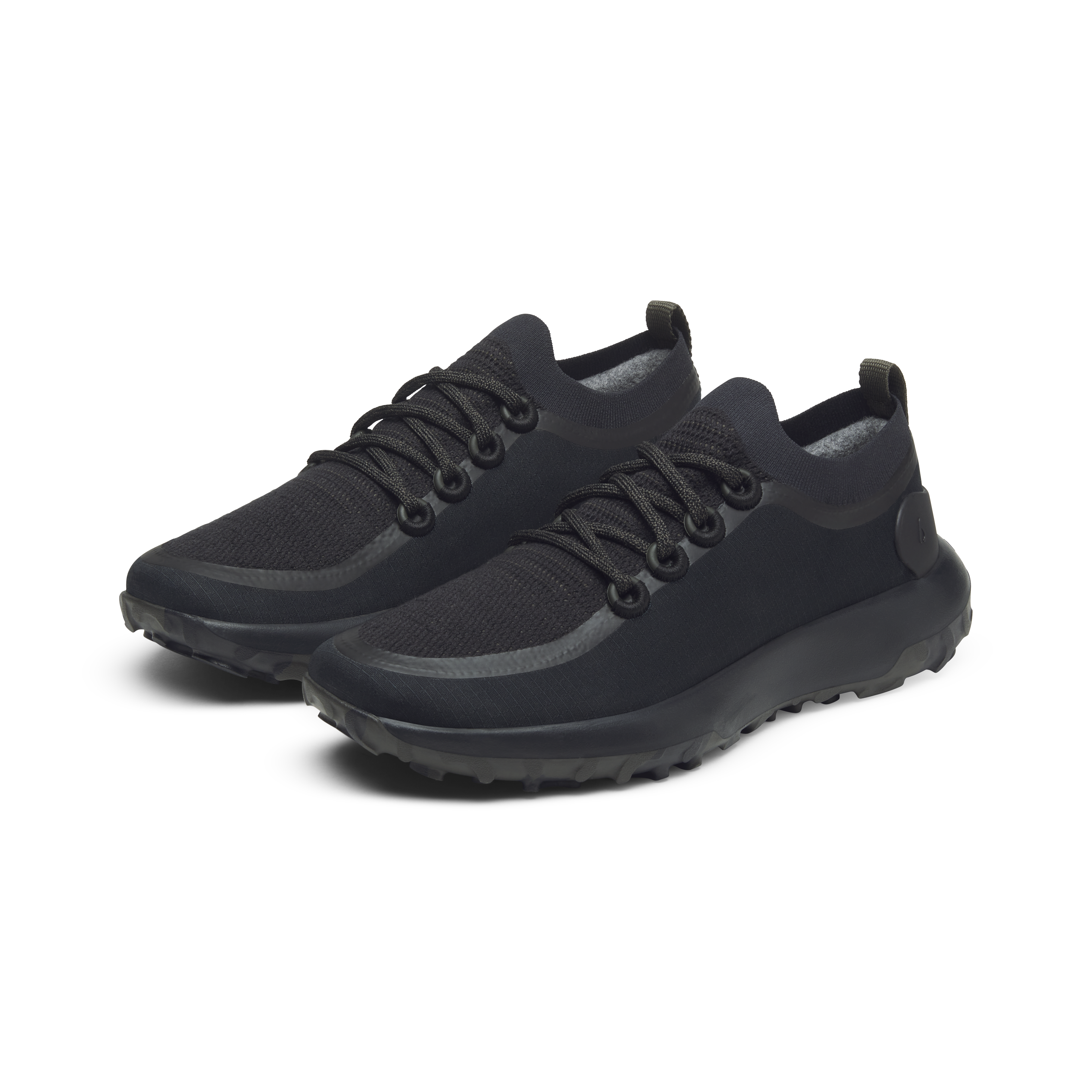 Women's Trail Runners - Natural Black/Dark Jungle (Natural Black Sole) - Image 5