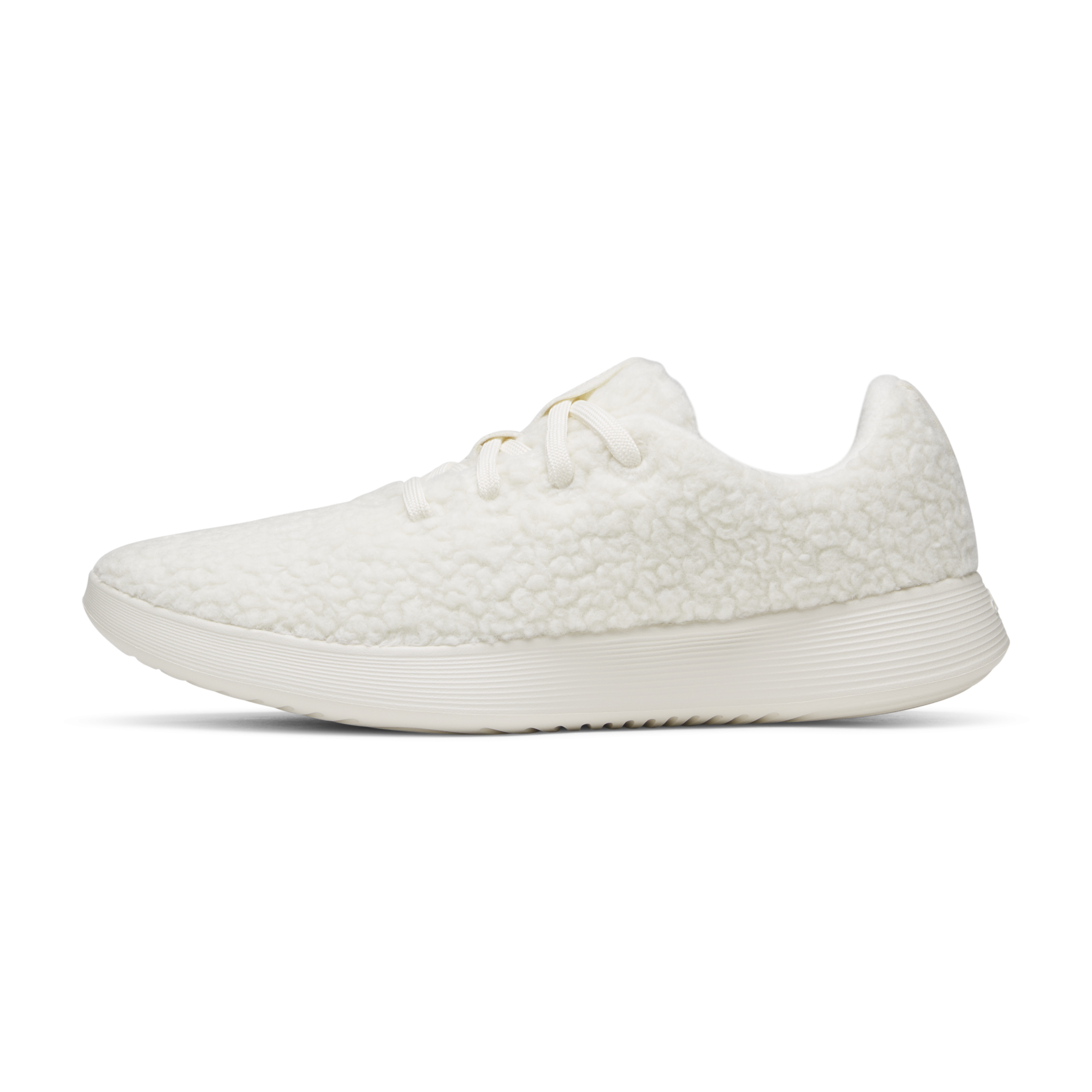Men's Wool Runner NZ Fluff - Natural White (Natural White Sole)