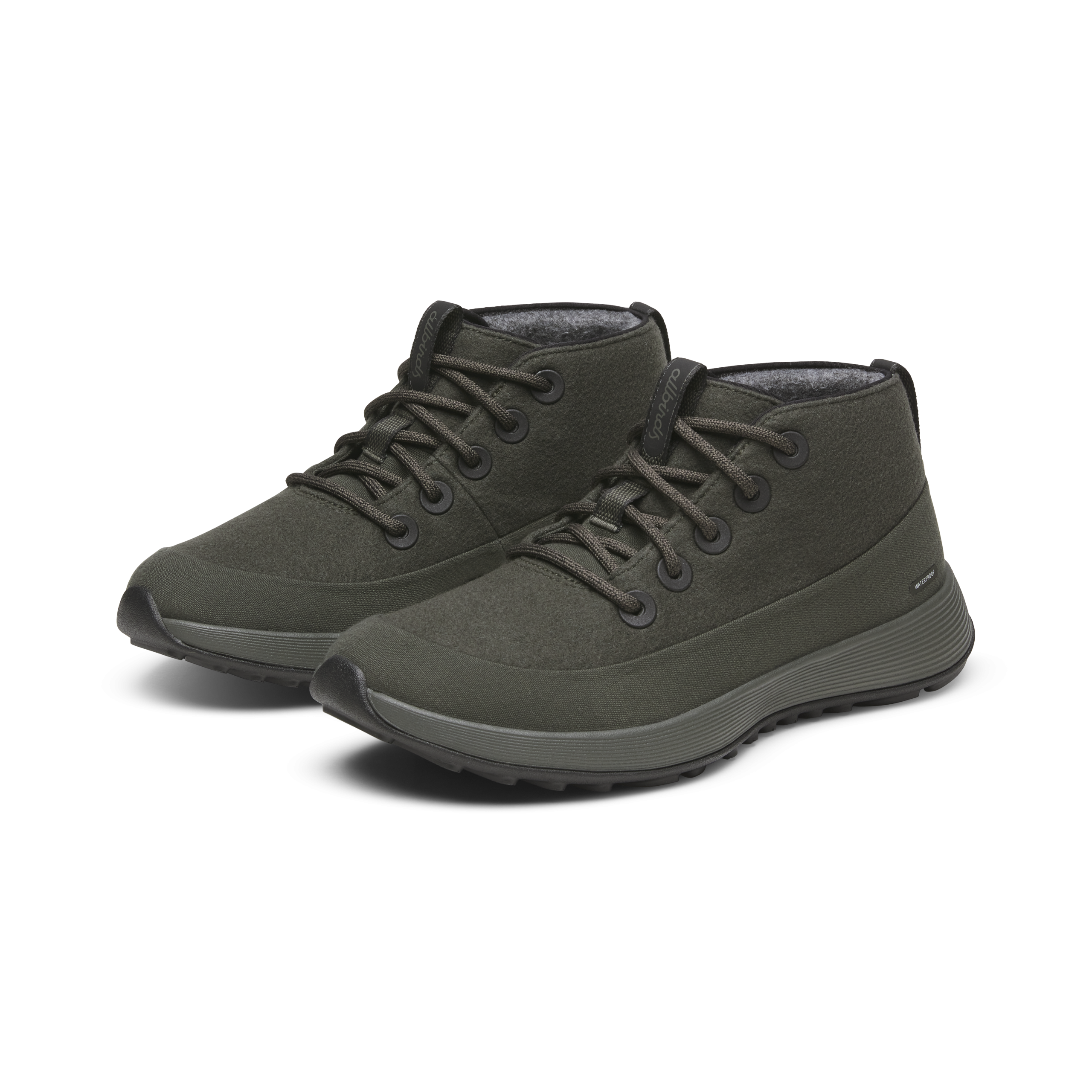 Men's Wool Runner NZ Mid Waterproof - Dark Jungle (Dark Jungle Sole) - Image 5