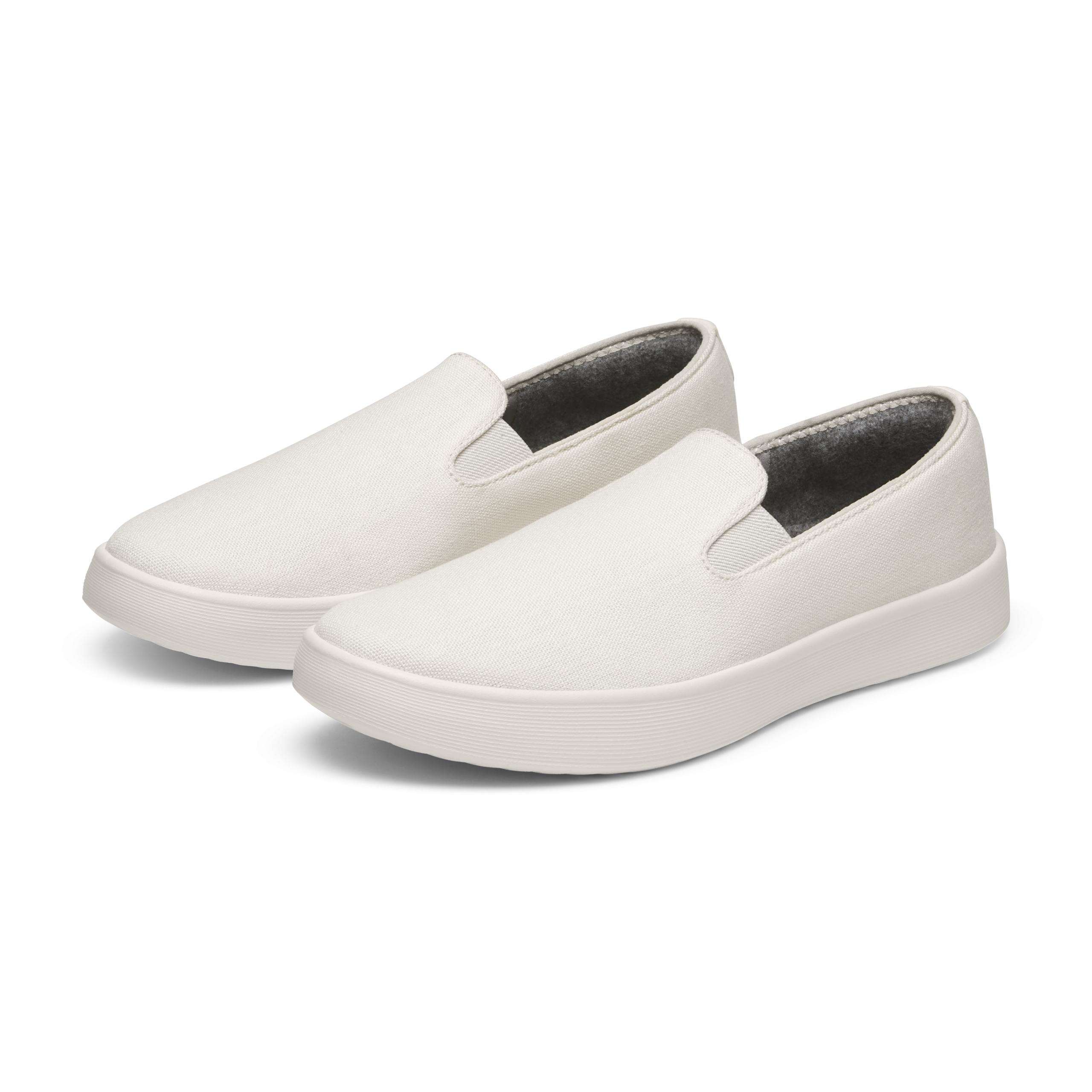 Men's Canvas Cruiser Slip On - Warm White (Natural White Sole) - Image 5
