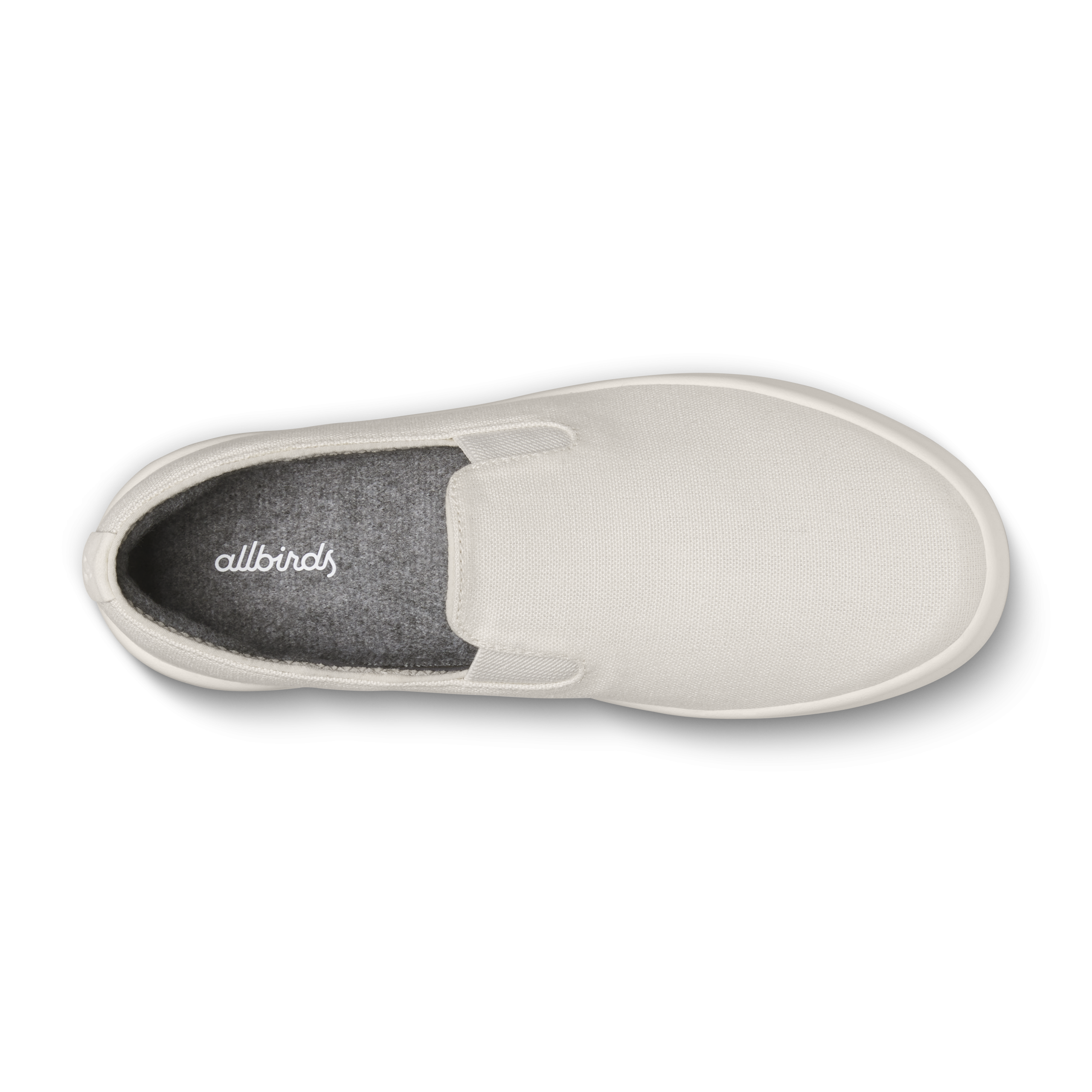 Men's Canvas Cruiser Slip On - Warm White (Natural White Sole) - Image 3