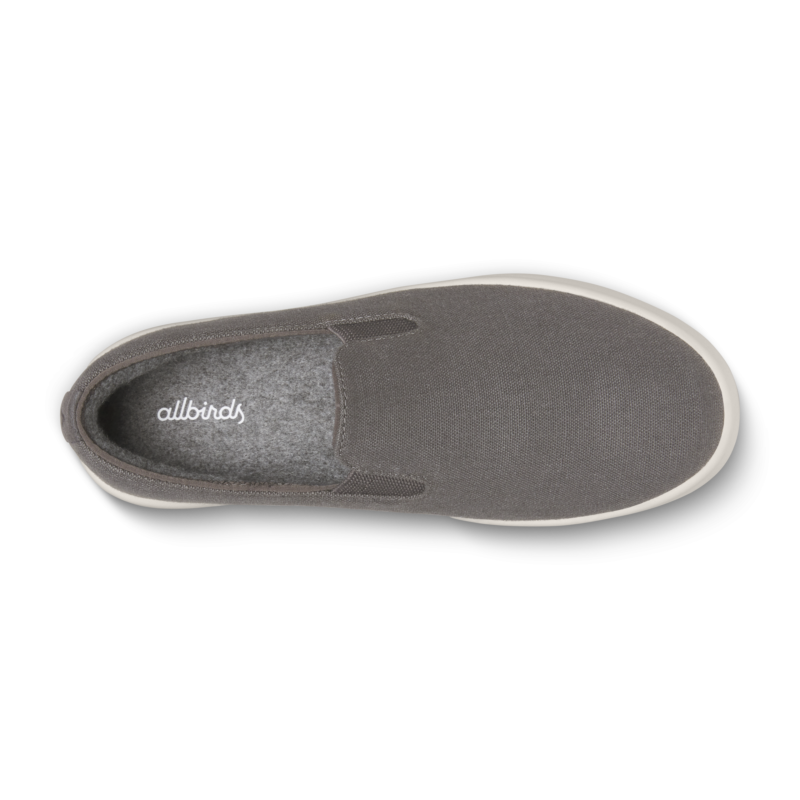 Women's Canvas Cruiser Slip On - Anthracite (Natural White Sole) - Image 3