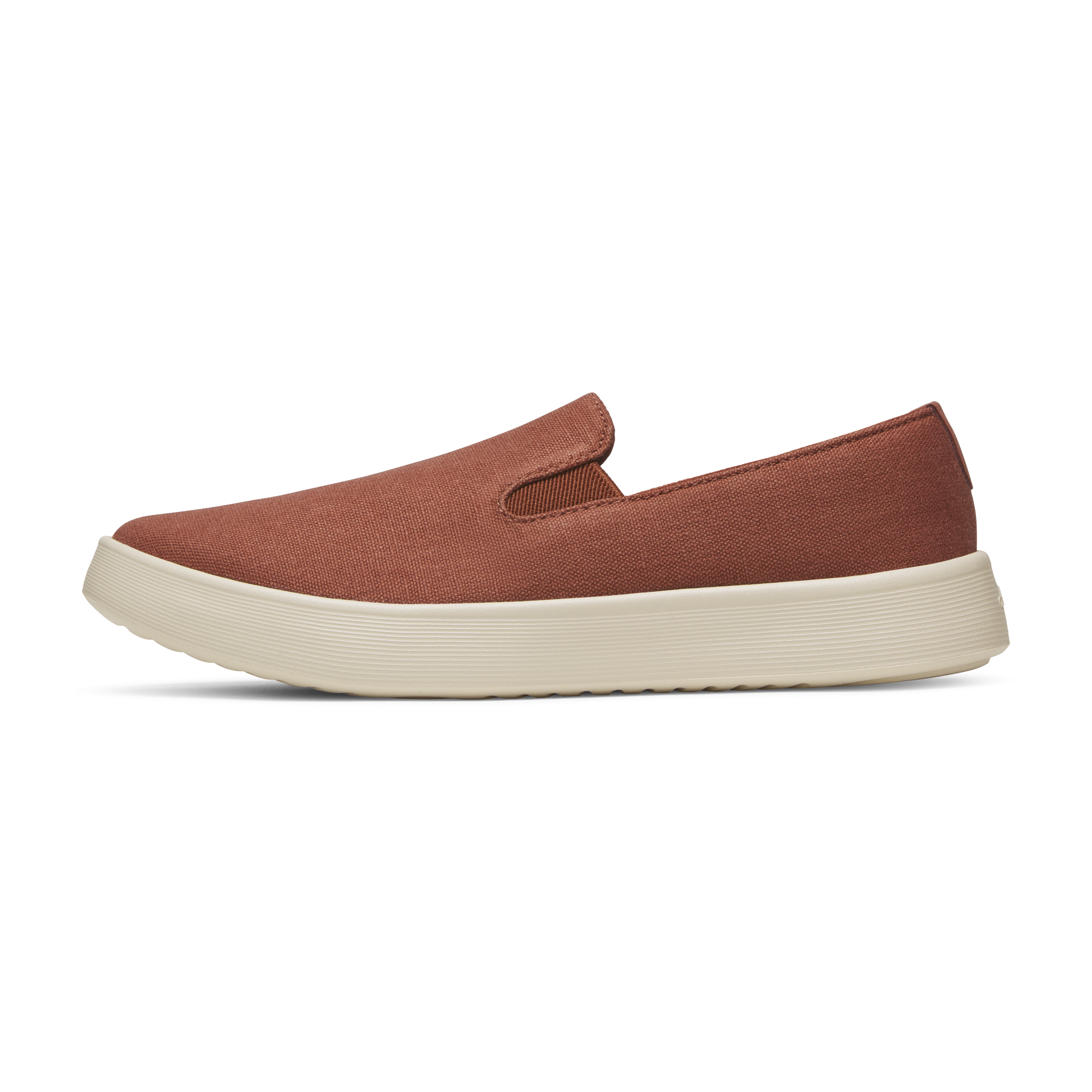 Women's Canvas Cruiser Slip On - Auburn (Warm White Sole)