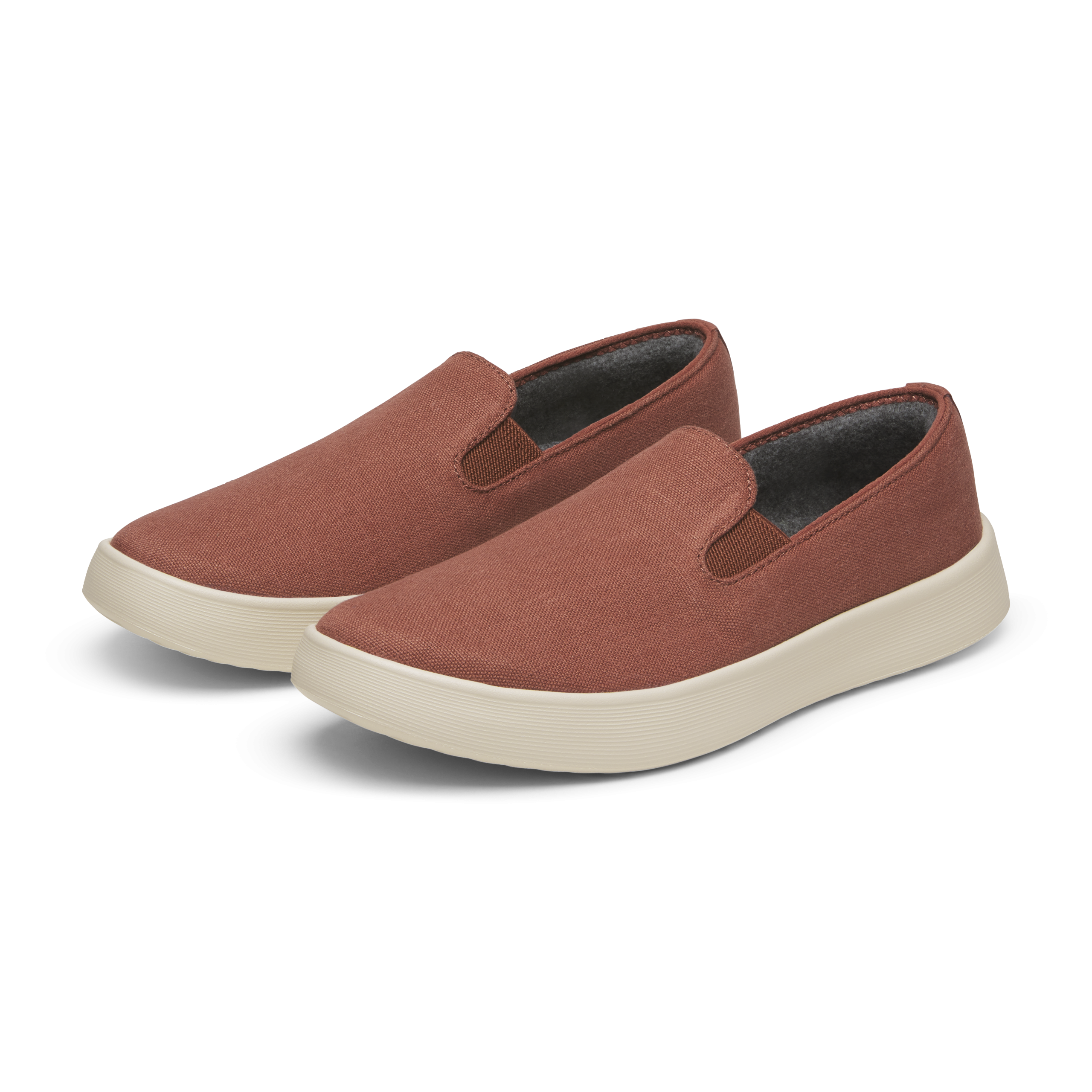 Women's Canvas Cruiser Slip On - Auburn (Warm White Sole) - Image 5