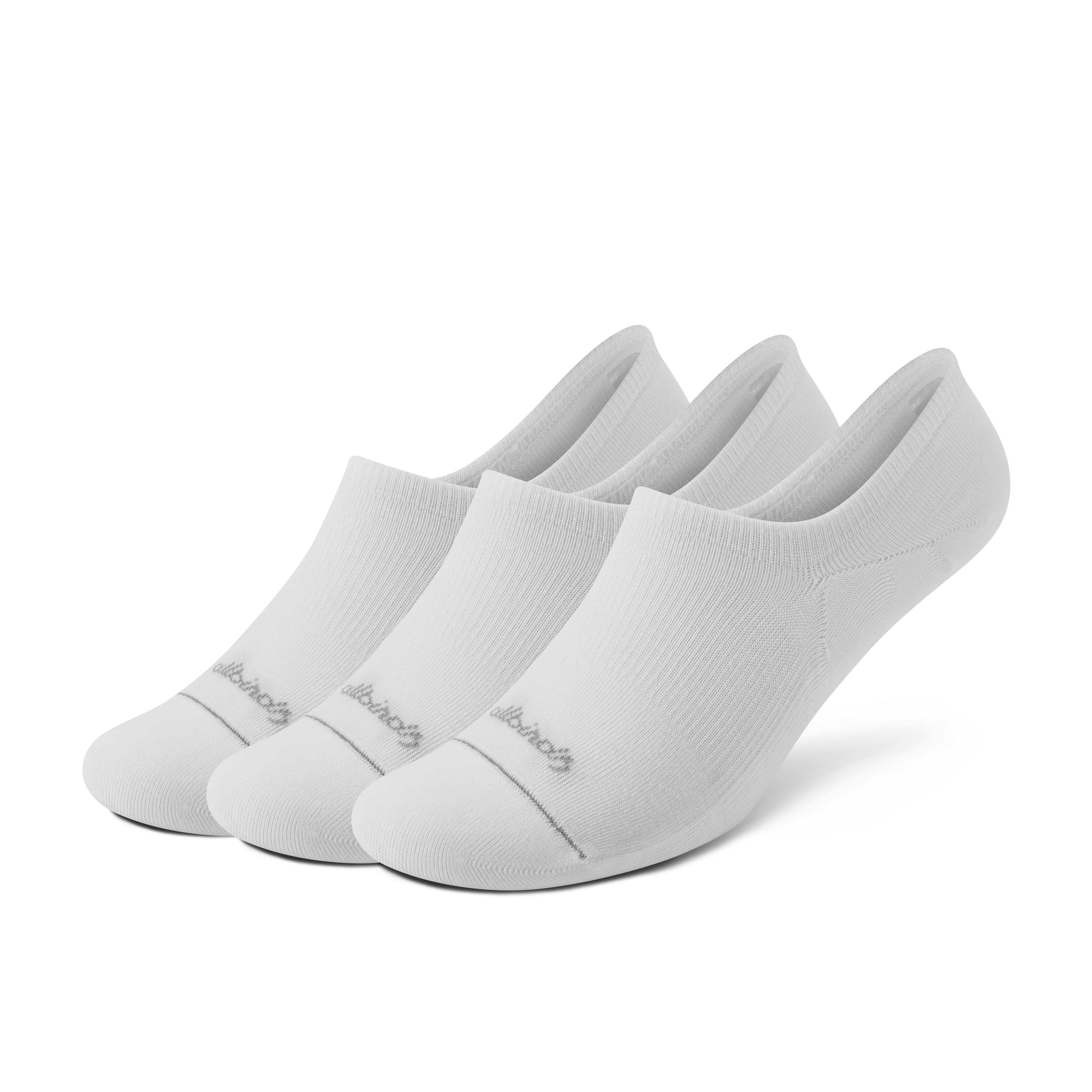 Anytime No Show Heel Grip Sock - Blizzard. Blizzard. Blizzard